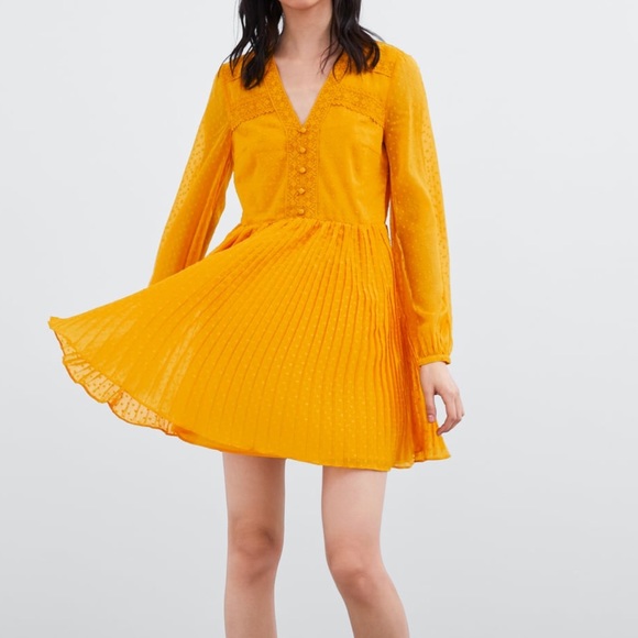 Zara Dresses & Skirts - Zara Mustard Dress